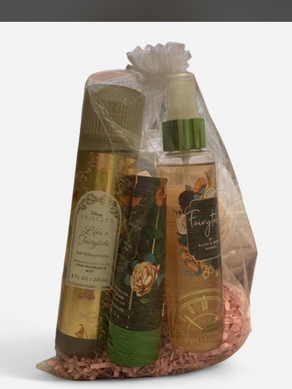 Bath & Body Works Life's a Fairytale Gift Set - Pink/Gold/Green